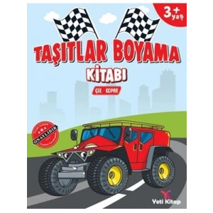 3E Grup - Taşıtlar Boyama Kitabı - Yeti Kitap