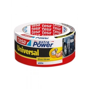 3E Grup - Tesa 50 Mmx25mt Extra Power Çok Amaçlı Bant Beyaz 56388