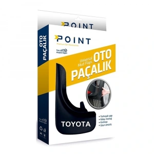 Toyota Paçalık Tozluk Çamurluk Universal Siyah 2li