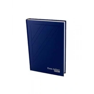 3E Grup - Turkuaz 17x33 Kasa Defteri 160yp