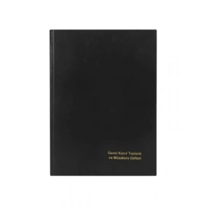 3E Grup - Turkuaz Genel Kurul Defteri Ciltli 96yp