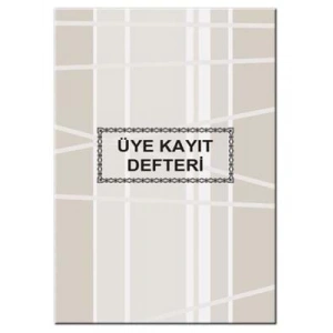 3E Grup - Turkuaz Üye Kayıt Defteri 40yp