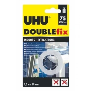 3E Grup - Uhu Doublefix 19 Mmx1,5 Mt Çift Taraflı Bant Blisterli 46855
