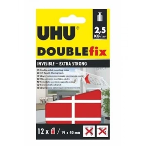3E Grup - Uhu Doublefix 19 Mmx40 Mt Çift Taraflı Montaj Bantı 45515