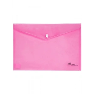 3E Grup - Umix A4 Çıtçıtlı Zarf Dosya Pembe U1120n-pe-eko