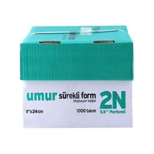 3E Grup - Umur 11x24 Sürekli Form 2 Nüsha 60 Gr 1000 Li 5.5