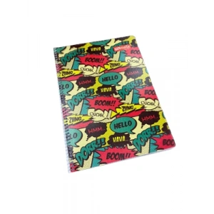 3E Grup - Umur A4 Pp Kapak Spiralli Defter Kareli 120 Yp Uc6125-k