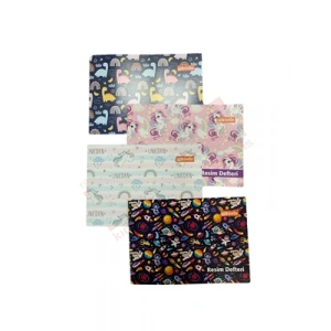 3E Grup - Umur Mynote A4 Karton Kapak Resim Defteri 32 Yp Mtxre-a432