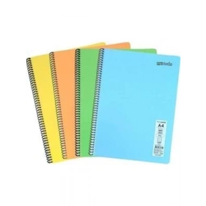 3E Grup - Umur Mynote Flex Pastel A4 Pp Kapak Spiralli Defter Çizgili 140 Yp Mfxpa-a4140-ç