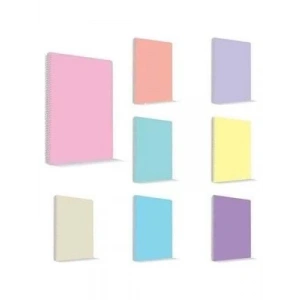 3E Grup - Umur Mynote Flex Pastel A4 Pp Kapak Spiralli Defter Kareli 100 Yp Mfxpa-a4100-k