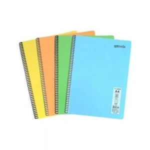 3E Grup - Umur Mynote Flex Pastel A5 Pp Kapak Spiralli Defter Çizgili 80 Yp Mfxpa-a580-ç
