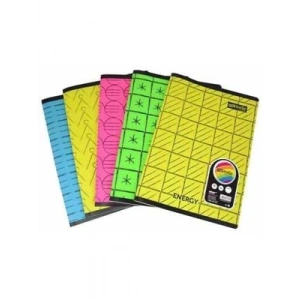 3E Grup - Umur Mynote Text Neon A4 Pp Kapak Defter Kareli 60 Yp Mtxne-a460-k