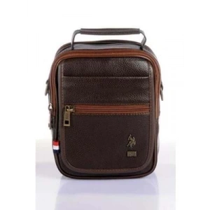 3E Grup - U.s. Polo Assn. El Çantası Kahverengi Plevr6765