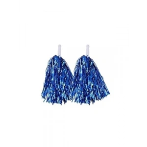 3E Grup - Vagon Ponpon Metalik Mavi 2li 4097