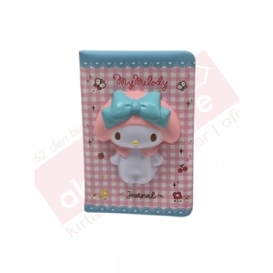 3E Grup - Victorias Journals A6 My Melody Squishy Günlük 192 Sayfa 525-2080