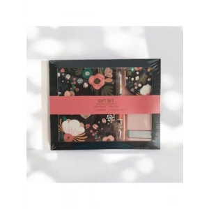 3E Grup - Victorias Journals Gift Set 13x18 128 Syf Sert Kapak Defter+ayna+tük.kalem+postit 124-2077