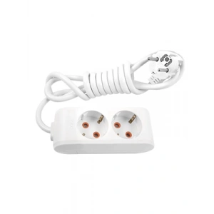 3E Grup - Viko 90113205 Multı-let 2li 5 Metre Topraklı Grup Priz