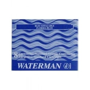 3E Grup - Waterman Kartuş 8li Mavi S0110860