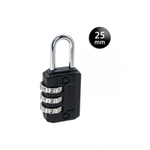 3E Grup - Ymk Ymk-1325 25 Mm Vakumlu Asma Kilit Siyah