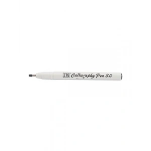 3E Grup - Zig Calligraphy Kalemi Kesik Uç Siyah 3.0