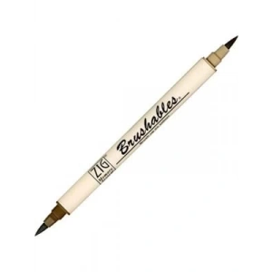 3E Grup - Zig Ms-7700 Brushables Çift Uçlu Grafik (boyama)kalemi 065 Root Beer Float