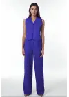 Azura Blue Pants - Vest Suit