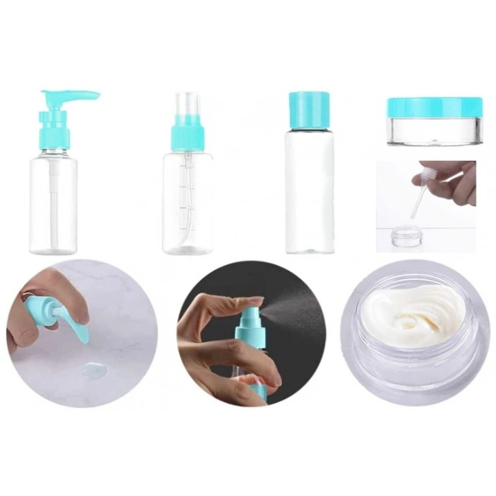 10 Parça Seyahat  Sprey ve Boş Şişe Seti