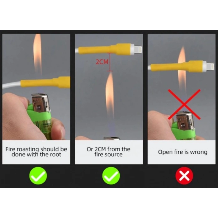 560 Parça Set Isıyla Daralan Makaron Kablo Koruyucu Kılıf