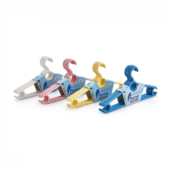 6 PARÇA  PLS.BONCUK ÇOCUK ELBİSE ASKI (5250)