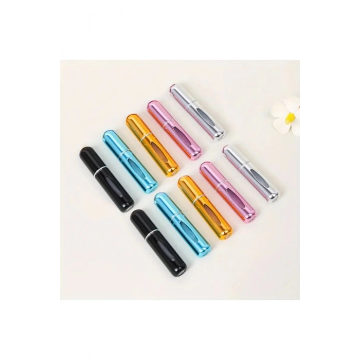 Taşınabilir Ve Şık Cep Parfüm Şişesi - 4lü Set (5 ML)