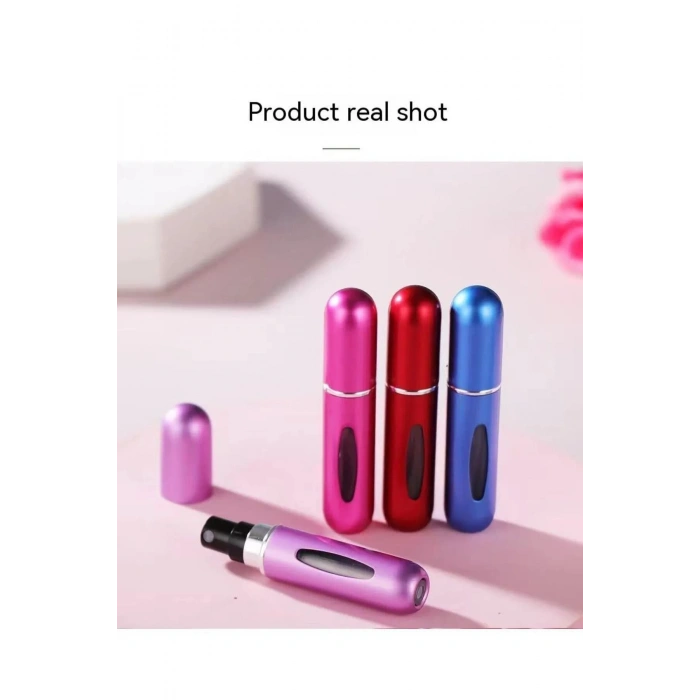 Doldurulabilir Mini Parfüm Şişesi Çanta Cep Mini Parfüm Doldurulabilen Fısfıslı Şişe