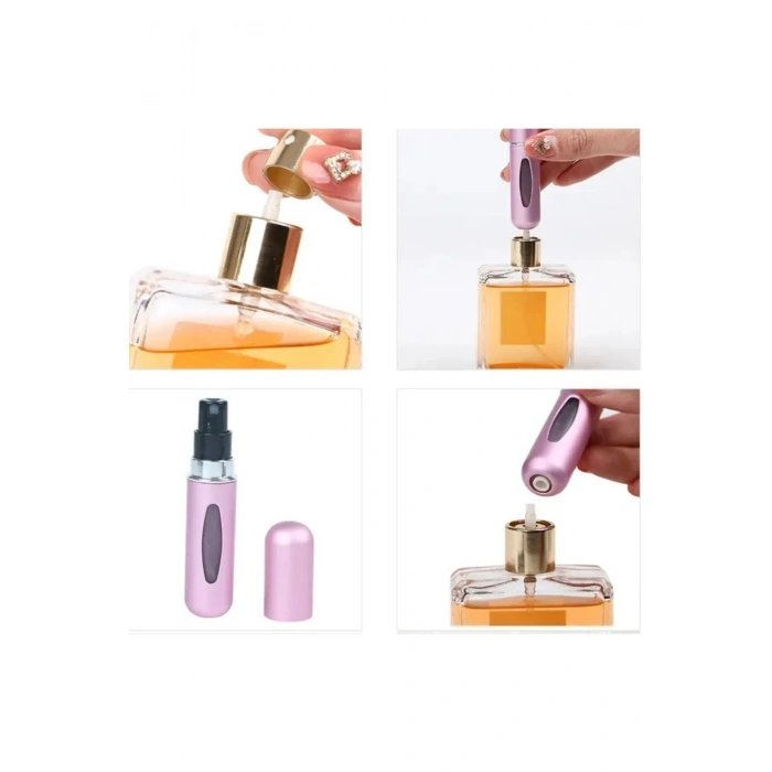 Doldurulabilir Mini Parfüm Şişesi Çanta Cep Mini Parfüm Doldurulabilen Fısfıslı Şişe