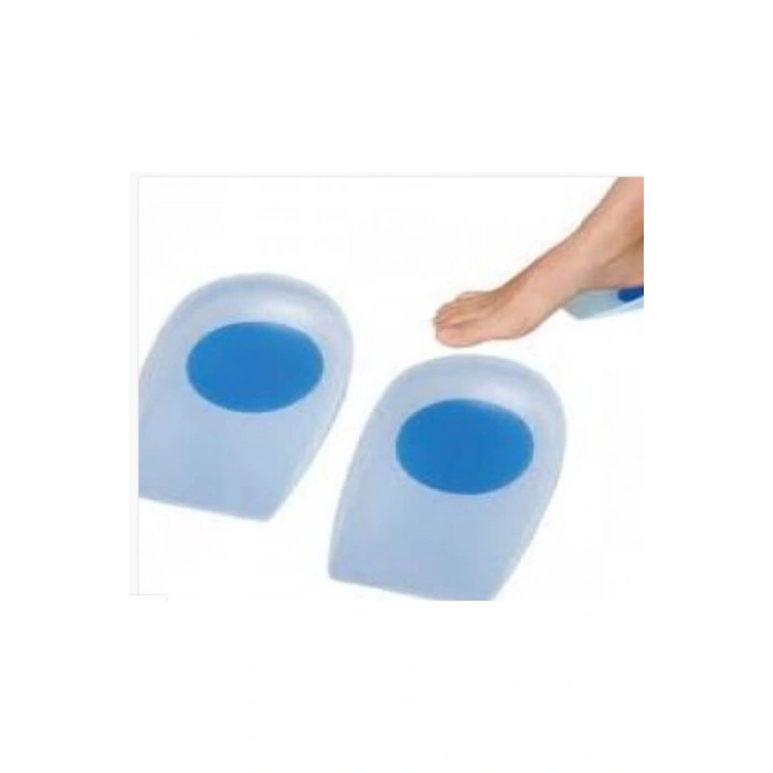 Topuk Koruyucu Silikon Jel Gizli Taban Dikeni Yastığı Tabanlık