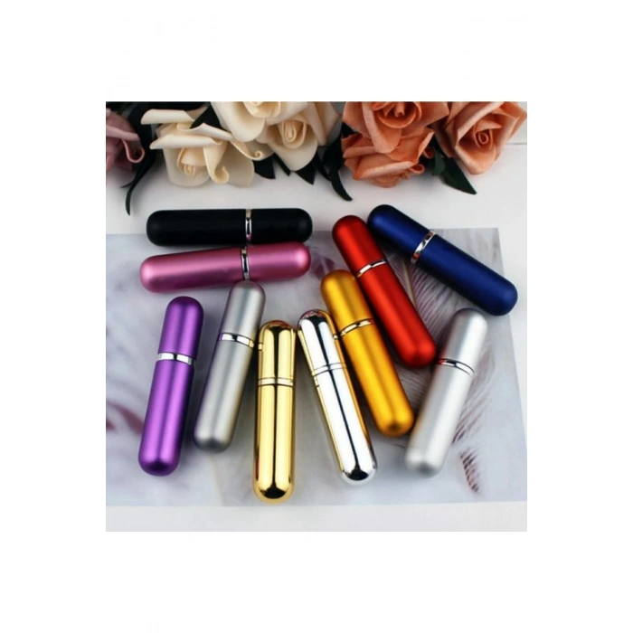 2 Adet Taşınabilir Mini Doldurulabilir Boş Küçük Seyahat Cep Parfüm Şişeleri