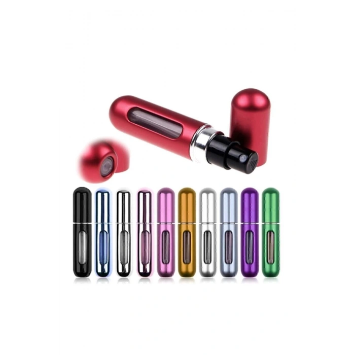 Mini Doldurulabilir Parfüm Şişesi Cep Parfüm Şişesi Seyahat Boy Gold