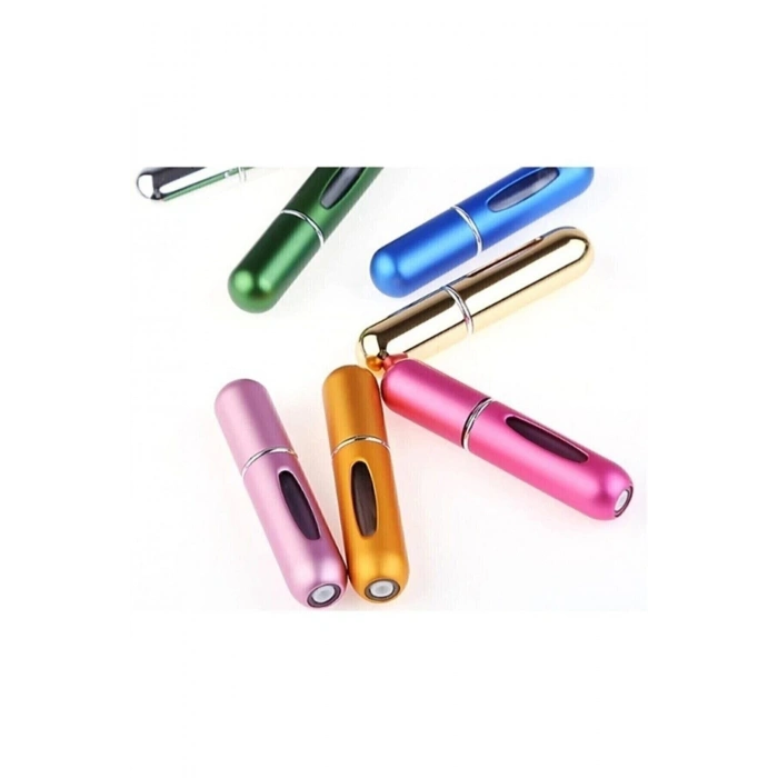 Parfüm Şişesinden Çanta Içi Mini Doldurulabilir Seyahat Cep Yedek Parfüm Şişesi 5 Ml