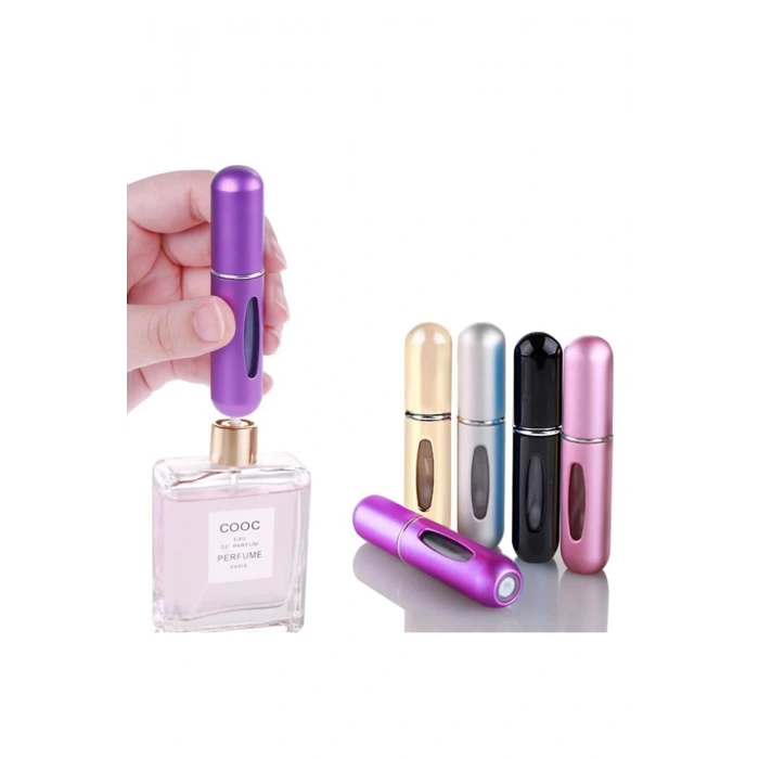 3 ADET Doldurulabilir Mini Cep Parfüm Şişesi