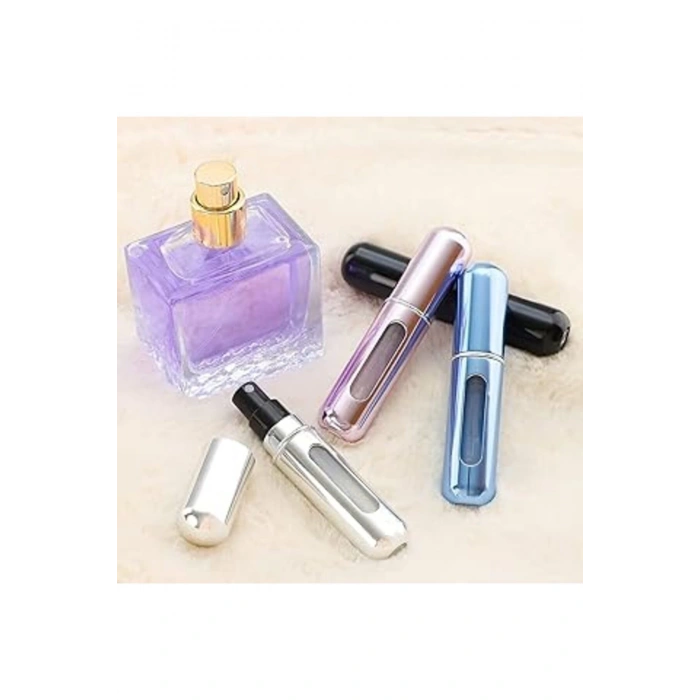 Jouis Parfüm Şişesinden Dolabilir Yedek Cep Parfüm Şişesi Aparatı, Seyahat Tipi Dollabilir Mini