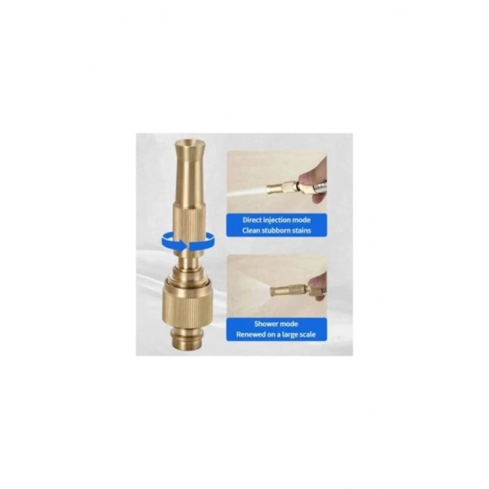 Ayarlanabilir Basınçlı Hortum Başlığı Gold