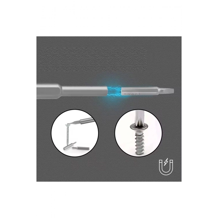 25 Parça Çok Fonksiyonlu Hassas Tornavida Seti – Telefon Tablet Elektronik Tamir Tornavida Seti