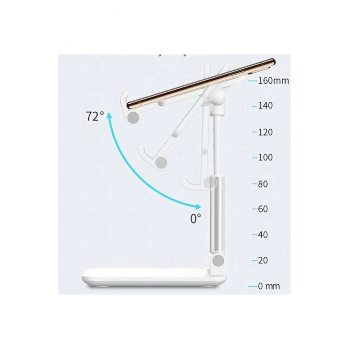 Katlanabilir Masaüstü Telefon Tutucu Stand CM-157