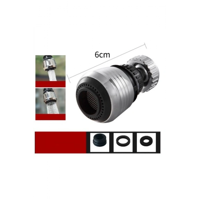 HVT® Su Tasarruflu 2 Modlu Musluk Başlığı Kısa