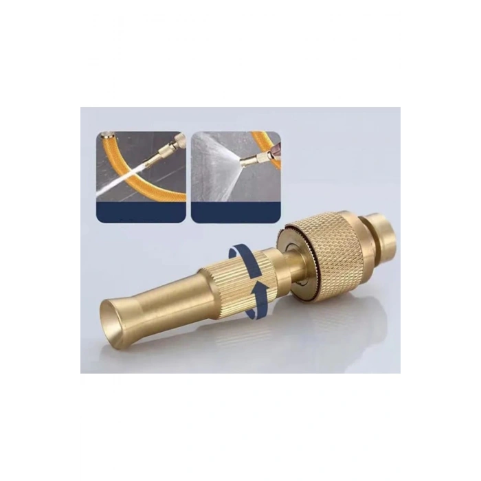 Ayarlanabilir Basınçlı Hortum Başlığı Gold