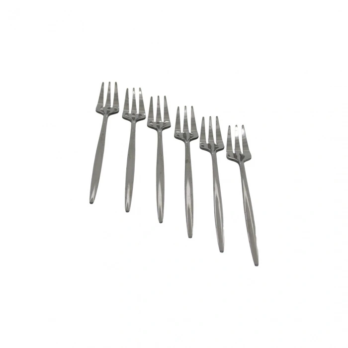 6PCS METAL TATLI ÇATAL (5250)