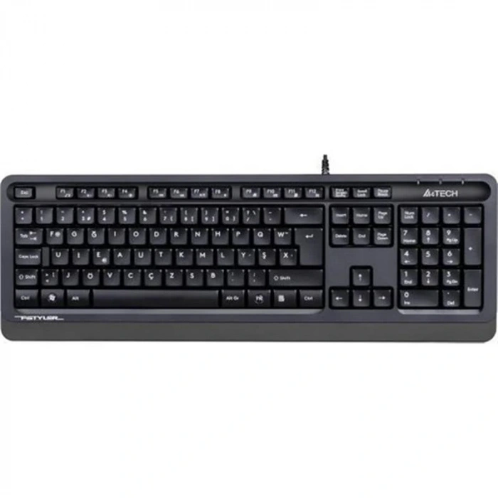 A4 TECH FK10 F TR MM SİYAH USB KABLOLU KLAVYE