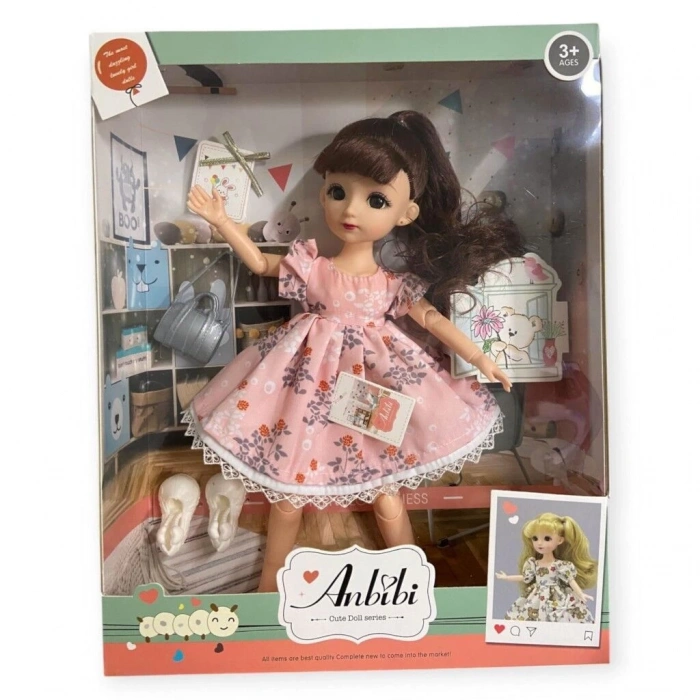 Anbibi Premium Bebek Hareketli Aksesuarlı - WX196-2-PEMBE