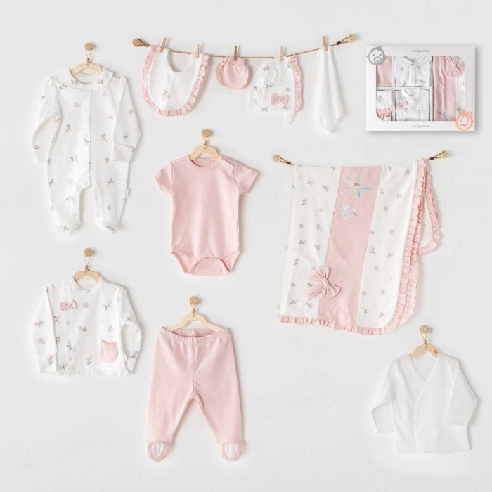 Andywawa AC25961 Fairy 10 Parça Hastane Çıkışı Pink