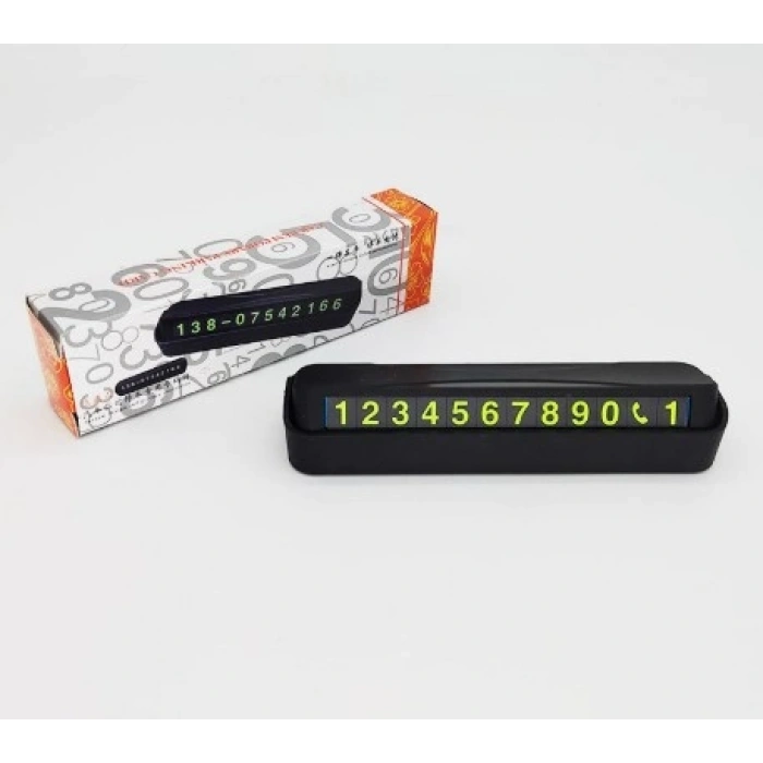 Araç Torpido Üstü Aç Kapa Numaratör Turuncu Kutu