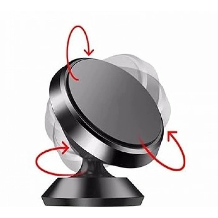 Araç Torpidosuna Yapışan Mıknatıslı Telefon Tutucu Siyah CM-308