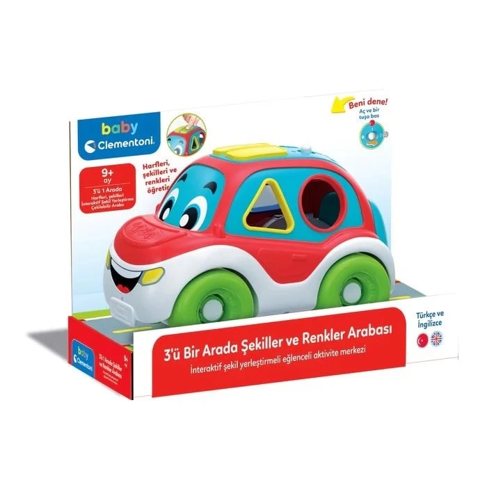 Baby Clementoni Bultak Araba Renkli 64600